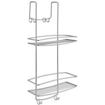 Metaltex - Polytherm Onda Hanging shelf 2 p cm 26X20 h 58
