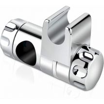 Support de douche Support de douche Rail coulissant Rail mural 25mm Rails de douche pour rail de douche Rail mural 25mm Rails de douche abs Chrome