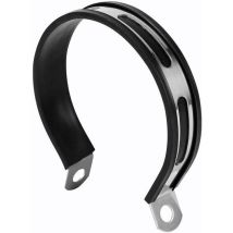 Support de Fixation de tuyau de silencieux d'échappement demi-cercle Bracelet de suspension pour moto universel(2pcs)