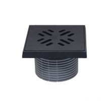 Ferrari Srl - Support de grille d 110mm, cadre/grille en fonte 150x150/137x137mm, système anti-odeur