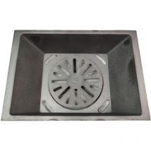 Kaminxpert - Support de grille pour poêles à cheminée Nevio de Techfire - fonte - dimensions d'encastrement parfaitement adaptées