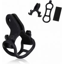 Support de lampe de poche, support de lampe de vélo, support de lampe de poche universel stable pour guidon de vélo, pince de fixation de support de