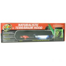 Support de lampe double naturalistic terrarium hood 2x60 w max LF-55E Zoo Med