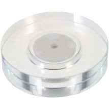 Support de lampe rotatif éclairé en acrylique pour platine led