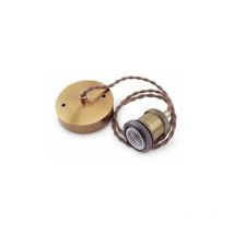 Support de lampe suspendue 1M laiton doré tresse de câble GSC 0704715