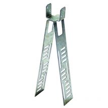 Support de latte 190 x 40 mm b.w.k. - pince acier galvanisé - 149900040