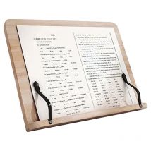 Support de lecture en bois massif support de lecture multifonctionnel réglable-2820cm pour livres A5, 1pc