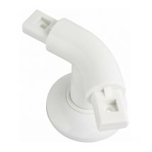 Pellet - Support de liaison coudé à 135° - 80 x 96 mm - diamètre 33 mm asc
