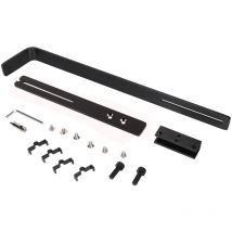 Eosnow Support de lumière pour Aquarium, cylindre cob en alliage d'aluminium, support de montage de lumière à spectre complet pour Aquarium,noir