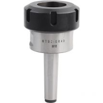 Support de mandrin à pince M10, tige conique Morse MT2 pour tour cnc, MTB2-ER40