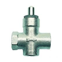 Support de manomètre à gaz à bouton-poussoir robinet 1/2 'ff