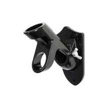 Support de mât de Drapeau Réglable Porte-Drapeau Base De Mât De Drapeau en Aluminium avec Deux Positions pour Poteaux De Drapeau d'un Diamètre De