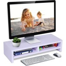 Treetalk - Support de Moniteur Réhausseur d'Écran d'Ordinateur Élévateur d'écran de Bureau Support pour Écran d'ordinateur Universal pour tv, pc,