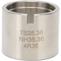 Ineasicer - Support de Mouvement de Montre Bonne Fixation Base de Mouvement Antirouille Outil de Réparation pour SKX007 NH35 36 7S26 7S36 4