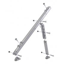 Tecatel - Support de panneau Solar Vertical Sopvu Es-sopvu