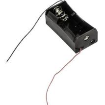 Mpd Bhdw Support De Pile 1x Lr20 (d) Raccordement Par Fils (l X L X H) 69 X 36 X 27 Mm X772781