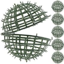 Support de plantes en plastique 6 pièces Support de boule de topiaire de plante artificielle Support de plante en plastique Support de cadre de boule