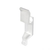 Support de Poignée d'Espagnolette pour Volet Battant Système de Fermeture pour Volet battant et Persienne Blanc mat en matière Polyamide Résistante