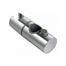 Support de Pommeau de Douche Réglable à 360° - Compatible avec Diamètre 28MM, abs, Plaqué Chrome