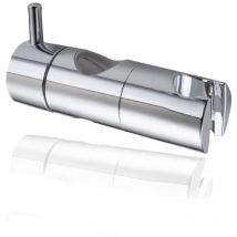 Support de pommeau de douche à ventouse - Mural, argenté (19 mm)