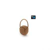 Butée de porte textile 1kg noeud naturel Inofix