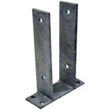 Winox - Support u à fixer pour poteau 9x9 cm