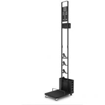 Support de Rangement en Métal pour Aspirateur sans fil Dyson V11 V10 V8 V7 V6 et Accessoires, Noir