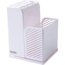 Support de rangement multifonctionnel pour baguettes, couverts de cuisine, blanc