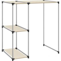 Support de rangement sur la machine à laver 87 x 55 x 90,5 cm crème