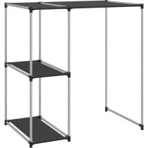 Support de rangement sur la machine à laver 87 x 55 x 90,5 cm noir