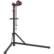 Vidaxl Bike Repair Stand Foldable Adjustable 92-152 Cm Red Steel