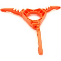 Support de Réservoir de Gaz en abs Antidérapant Réchaud à Gaz Stand Pliable Cartouche Canister Support Trépied Multi-usages Portable pour Camping