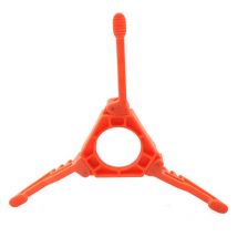 Jalleria - Support de Réservoir de Gaz en abs Antidérapant Réchaud à Gaz Stand Pliable Cartouche Canister Support Trépied Multi-usages Portable pour