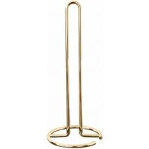 Support de Rouleau de Papier, Porte-Rouleau de Cuisine Portable en Acier Inoxydable Or Porte Rouleaux Papier Toilette Vertical en Acier Support