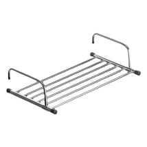 Support de séchage en Acier Inoxydable, Support de séchage Pliable for Balcon à l'extérieur de la fenêtre de la Chambre à Coucher (Size :68-120cm)