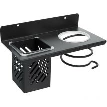 Support de sèche-cheveux, support de sèche-cheveux mural, multifonctionnel