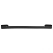 Rapanda - Support de sèche-cheveux,Porte-serviettes en acier inoxydable, tige unique, pantoufles, support pour toilettes, salle de bains, hôtel