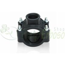 Support de sortie pn 16 avec des vis zingué 25 x 3/4