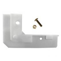 Support de soupape 2pcs avec vis rondelle galvanisée sara-eco