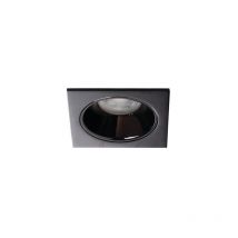 Support Spot Encastrable Plafond Noir 10W MR16/PAR16 88mm GU10 /Gx5.3