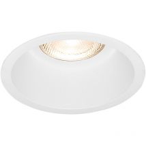 Support de spot Tetra S1 rond blanc MR16 GU10/GU5.3