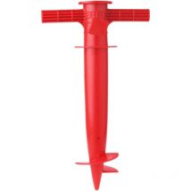 Mowze - Support de support d'ancrage de sable pour parasol de plage, taille unique pour tous les parasols de plage, support de base universel pour