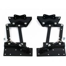 1 paires de table basse pliante à plateau relevable, mécanisme de meubles de cadre de levage de table à thé basse raccord matériel de charnière à