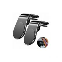 Support de téléphone magnétique pour voiture, support de téléphone de voiture 2 pièces, support de voiture magnétique pour voiture