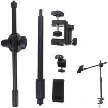 Feiyue - Support de téléphone portable avec bras de suspension Support de téléphone portable Support de téléphone portable Noir