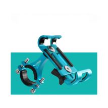 Support de téléphone portable Support de guidon de vélo pour moto vélo Bleu