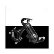 Support de téléphone portable Support de guidon de vélo pour moto vélo Noir