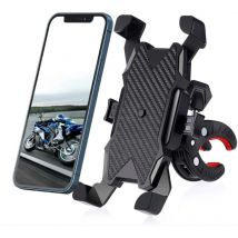 Support de téléphone portable vélo, support de navigation pour téléphone portable, support de vélo extérieur anti-chute et anti-vibration pour vélo,