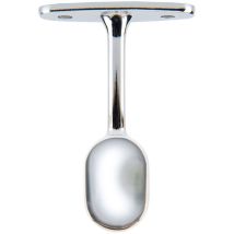 Support De Terminal Ovale Chromé Pour 2 Pc Stor Planet