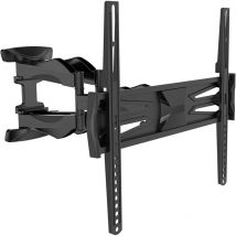 Tm Electron - TMSLC140 Support mural Universal Inclinable et pivotant avec bras double pour moniteurs ou téléviseurs led, oled, lcd, Plasma of 32' à
